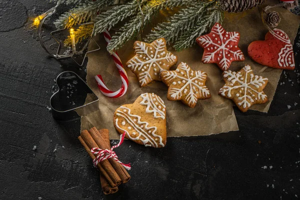 Запечене печиво Різдвом — стокове фото