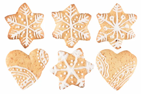 Pane di zenzero biscotti di Natale — Foto Stock
