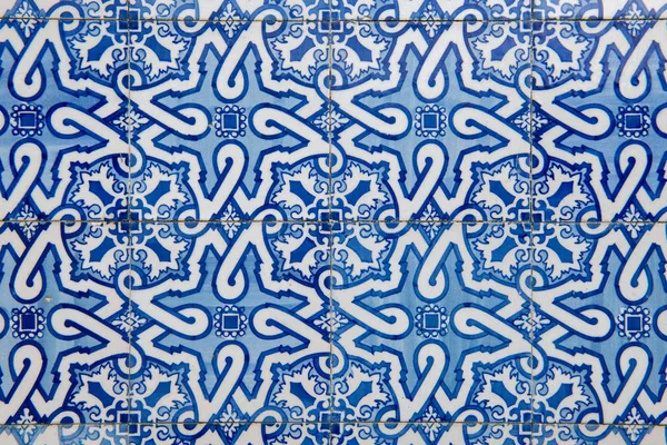ポルトガルの装飾的なタイルのアズレージョ — ストック写真