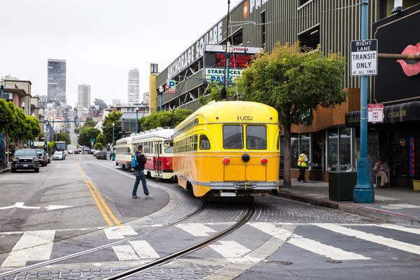 Tramvay San Francisco — Stok fotoğraf