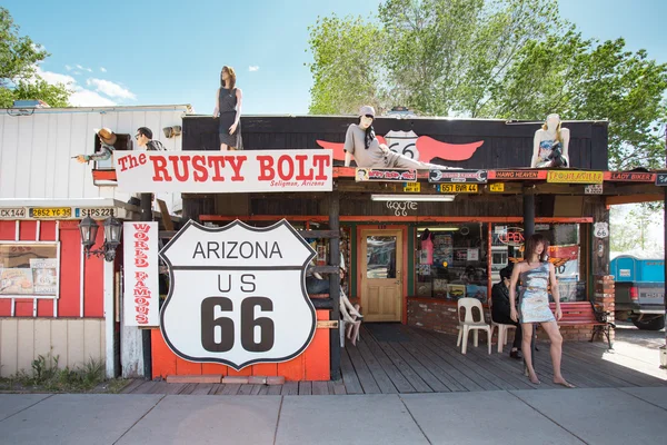 Straßenrand der Route 66 — Stockfoto