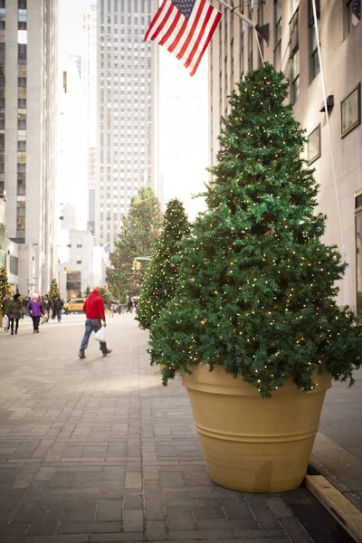 NYC Escena de Navidad —  Fotos de Stock