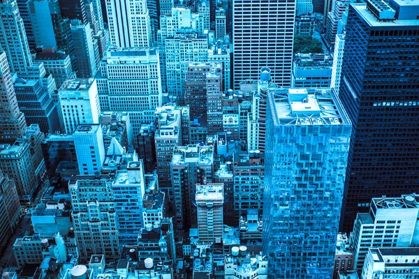 NYC Cityscape edifícios — Fotografia de Stock