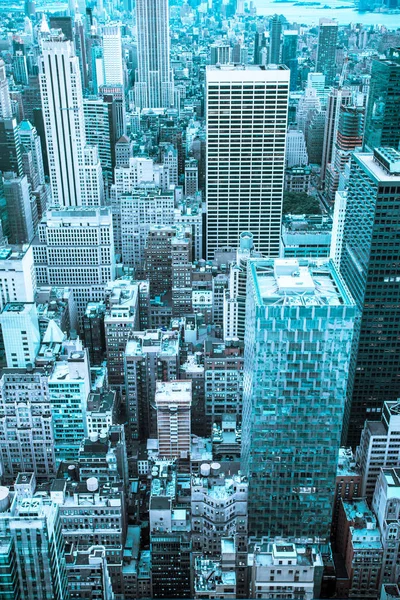 NYC Cityscape edifícios — Fotografia de Stock