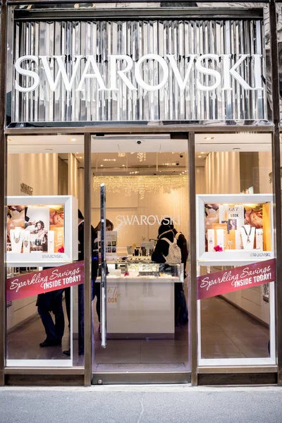 Swarovski Crystal NYC — Stock Photo, Image