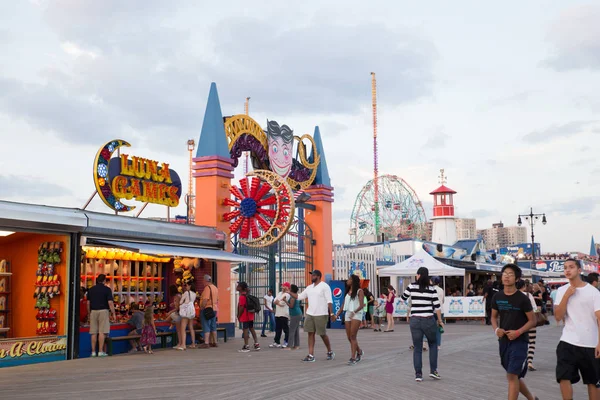 Coney Island Brooklyn — Zdjęcie stockowe