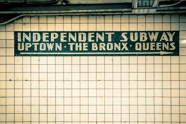 NYC metro duvar