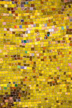 Sarı mozaik karo