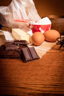 Malzemeler pişirme karışık