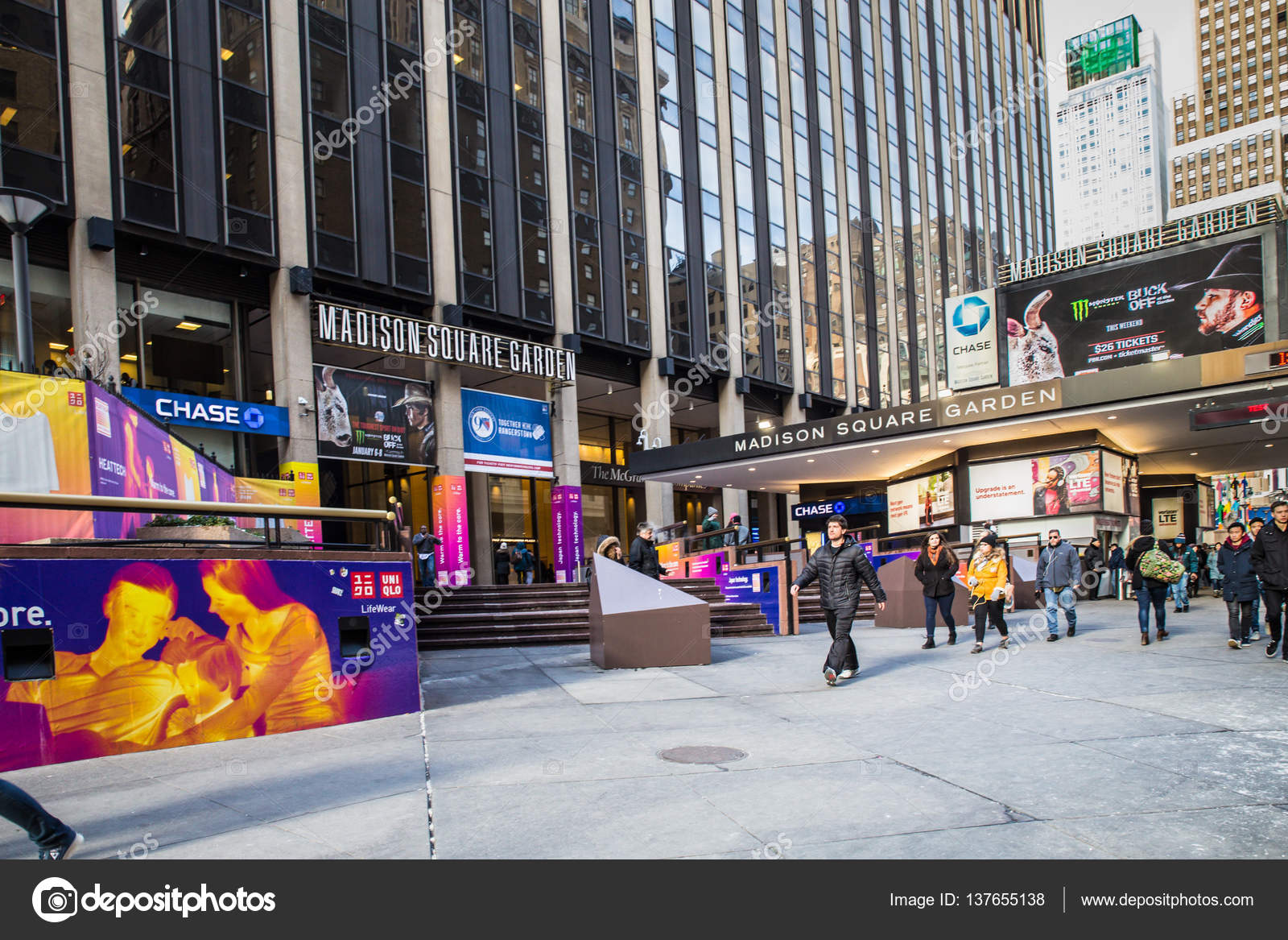 Pictures Ny Rangers Madison Square Garden Msg New York Stock