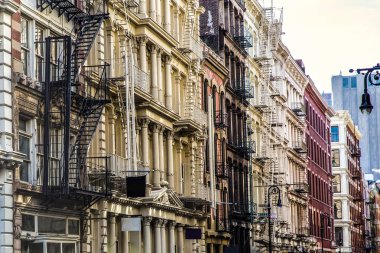NYC apartmanın dış cephe