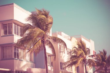 South Beach Art Deco ve avuç içi