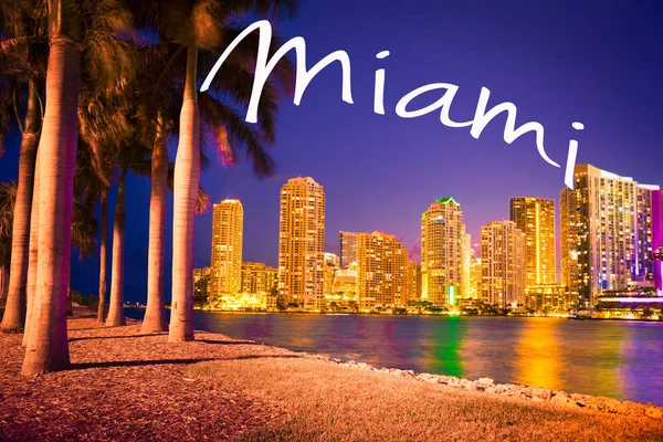 Miami Travel Image — Foto de Stock