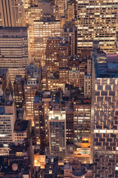 New York City nacht — Stockfoto