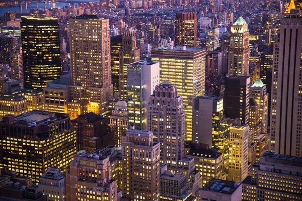 Noche en Nueva York — Foto de Stock