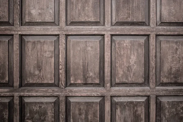 Инкрустированная текстура деревянных панелей — стоковое фото