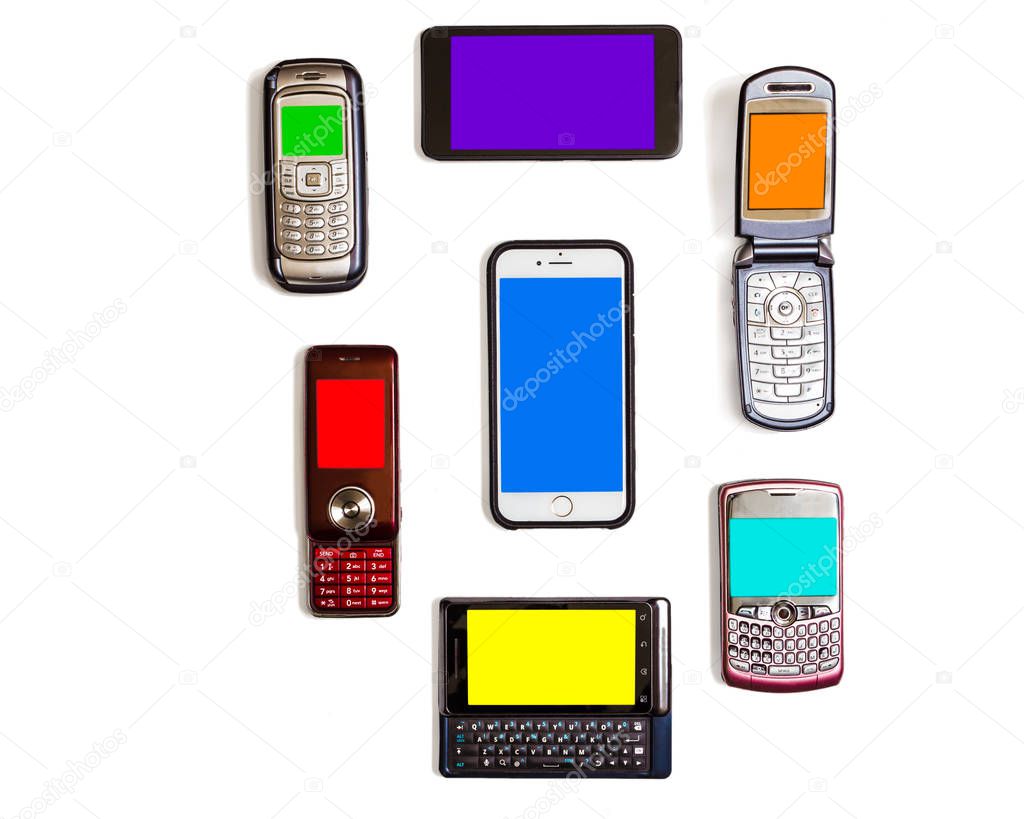 Colorful Screen Phones