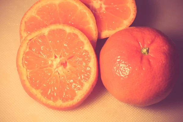 Fette di arancia con filtro — Foto Stock