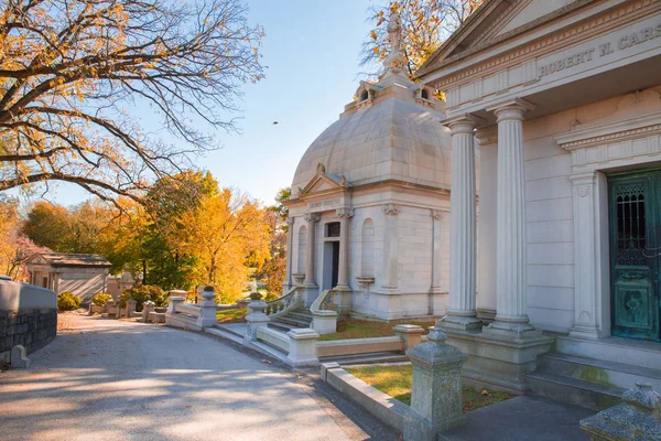 Cementerio histórico de Laurel Hill Filadelfia — Foto de Stock