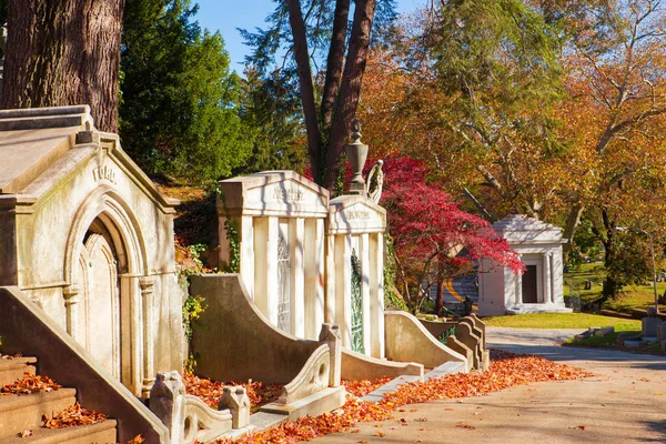 Storico cimitero di Laurel Hill Filadelfia — Foto Stock