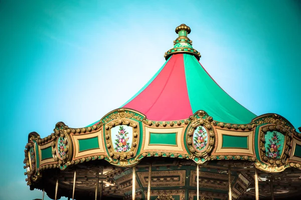 Détail du carrousel vintage — Photo