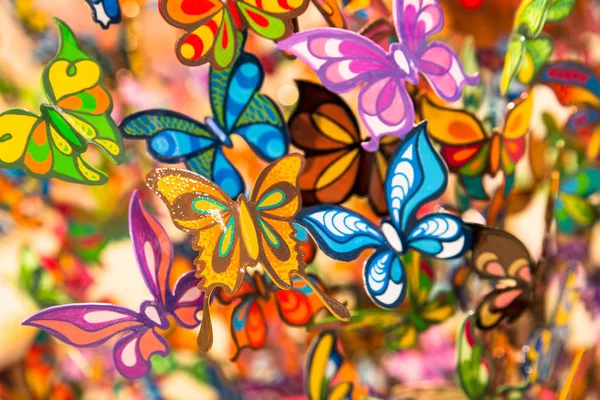 Fondo de mariposa Colorido — Foto de Stock