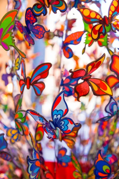 Fondo de mariposa Colorido — Foto de Stock