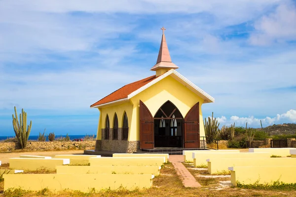 Alto vista kapelle aruba — Stockfoto