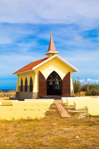 Alto vista kapelle aruba — Stockfoto