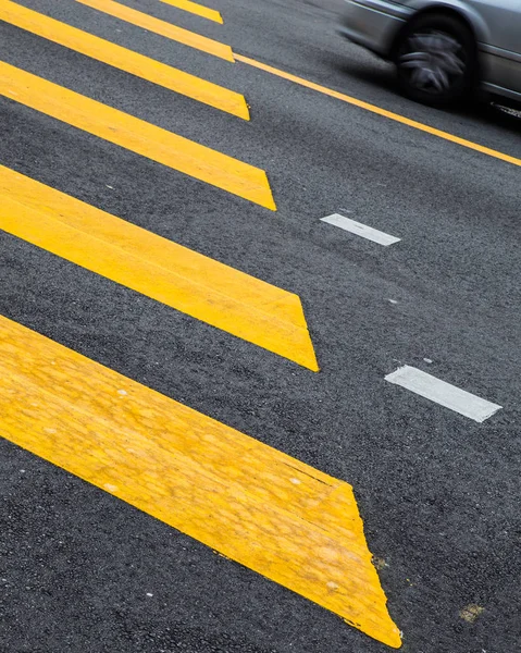 Yellow Road Lines — Stock Photo, Image