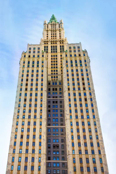 Здание Вулворта в Нью-Йорке — стоковое фото