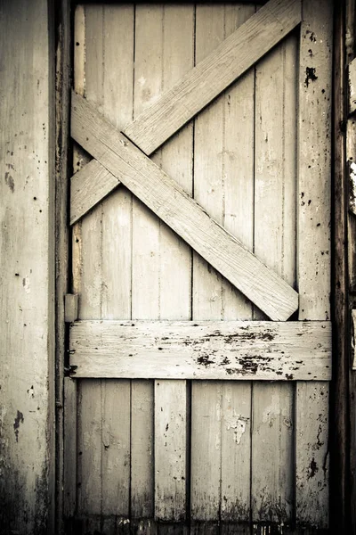Porte de grange ancienne — Photo