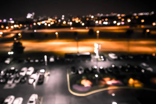 Nagyvárosi fények blur — Stock Fotó