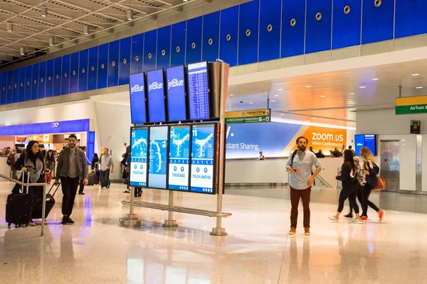 JetBlue JKF International Airport — Stock Photo, Image