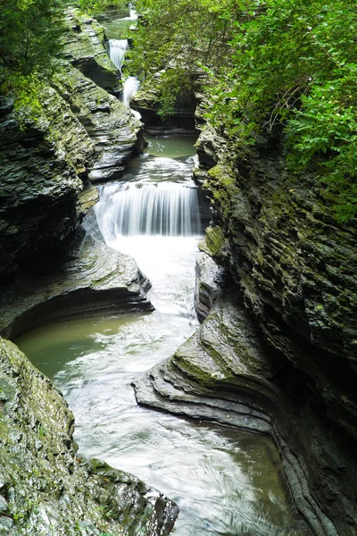 Watkins Glen Ny vattenfall — Stockfoto