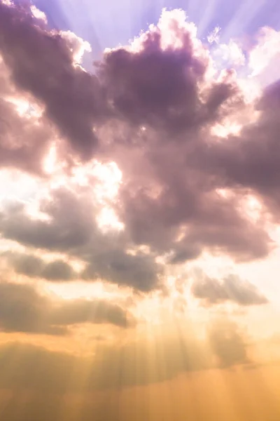 Céu pôr-do-sol cloudscape — Fotografia de Stock