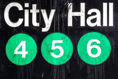 NYC metro işareti