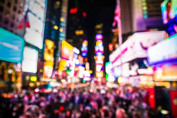 NYC Times Square Desenfoque — Foto de Stock
