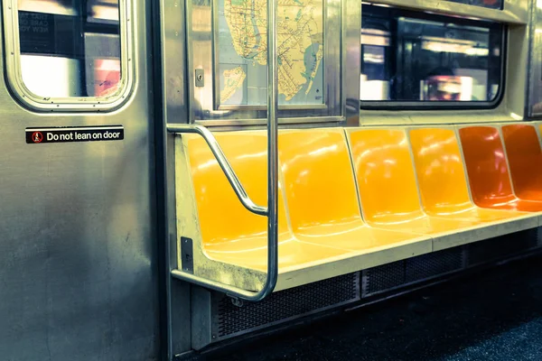 纽约城地铁 — 图库照片