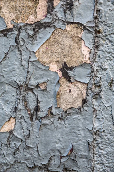Grunge Texture Peeling Vernice Incrinata Sul Muro Cemento — Foto Stock