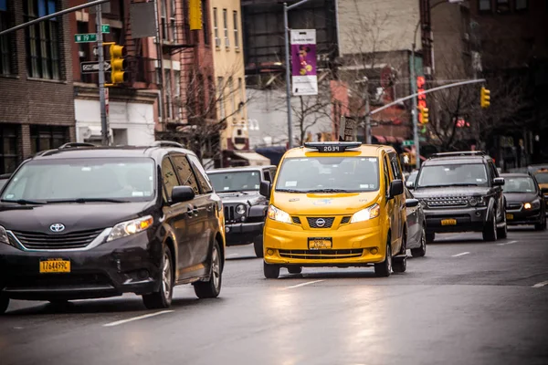 New York City Marzo 2018 New York City Manhattan Street — Foto Stock