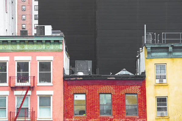 Paisaje Urbano Nueva York Edificios Coloridos Chelsea Manhattan — Foto de Stock