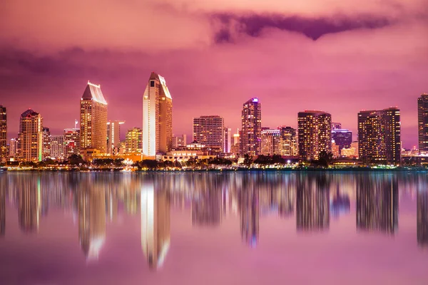 San Diego California Manzarası Güzel Gün Batımı Görünümü — Stok fotoğraf