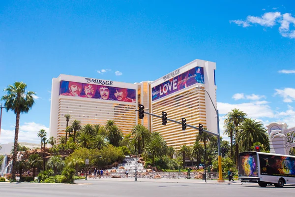 Las Vegas Nevada May 2017 View Mirage Hotel Resort Casino — Stock Photo, Image