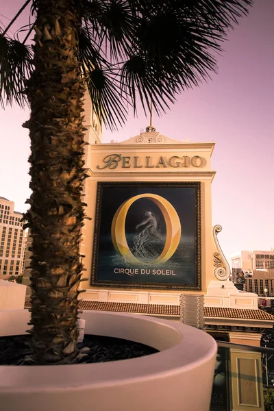 Las Vegas Nevada May 2017 View Sign Bellagio Luxury Resort — Stock Photo, Image