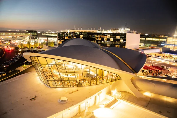 New York City Eylül 2019 Tarihi Twa Hotel Çevresindeki Bölge — Stok fotoğraf