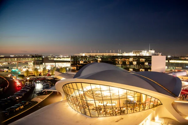 New York City Eylül 2019 Tarihi Twa Hotel Çevresindeki Bölge — Stok fotoğraf