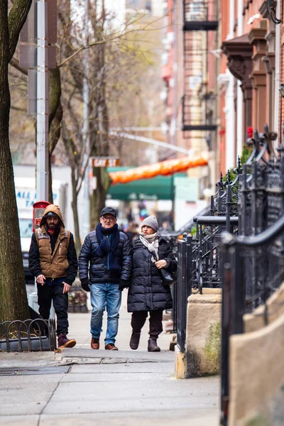 New York City December 2018 City Life Street Scene People — Stock Photo, Image