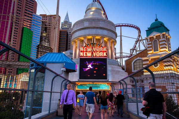 Las Vegas Nevada Mei 2017 Uitzicht Vanuit New York New — Stockfoto