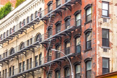 New York 'taki apartman manzarası